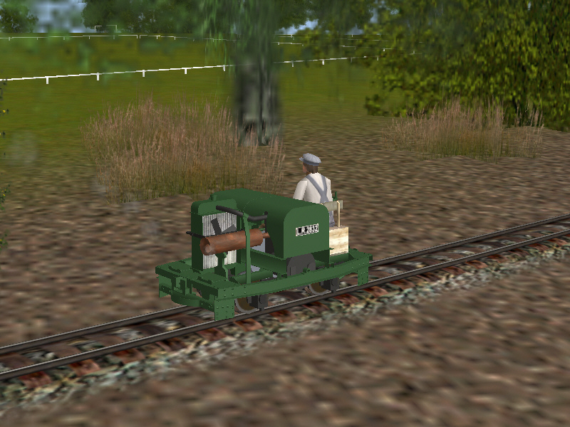 20hp Simplex in Trainz